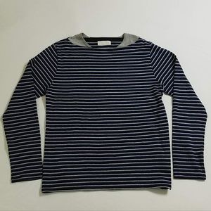 Aloha Rag Striped Top with Side Zipper AR5SMT5